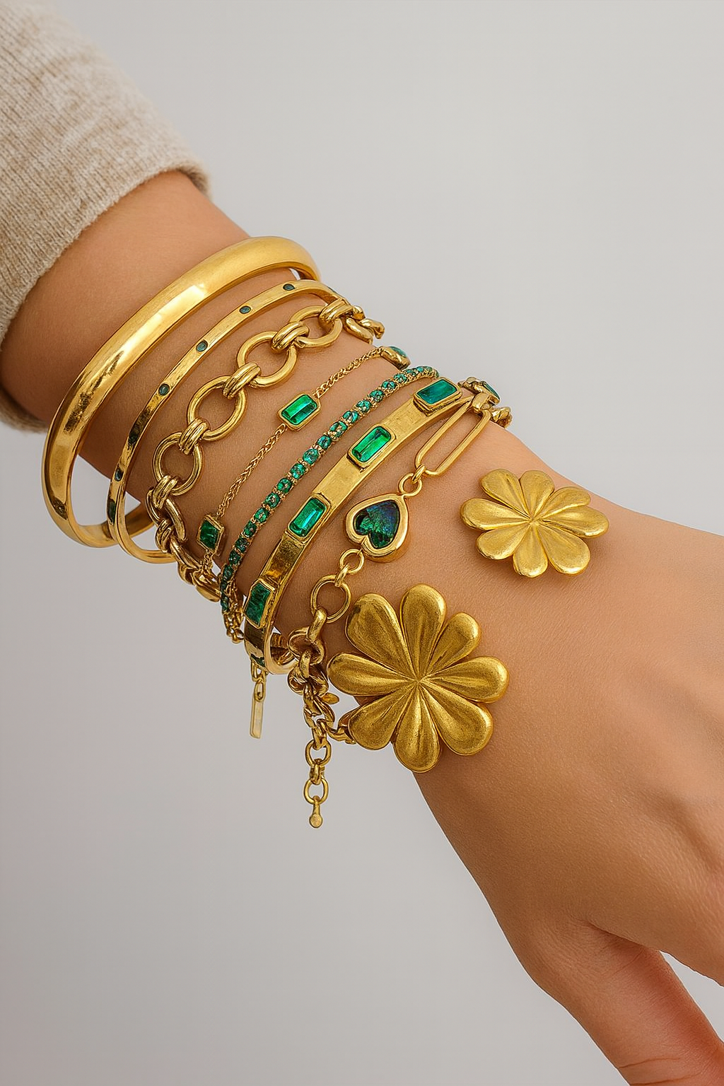 Bracelets en acier inoxydable